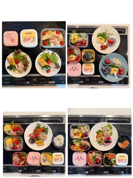 8月のお昼ご飯🍚